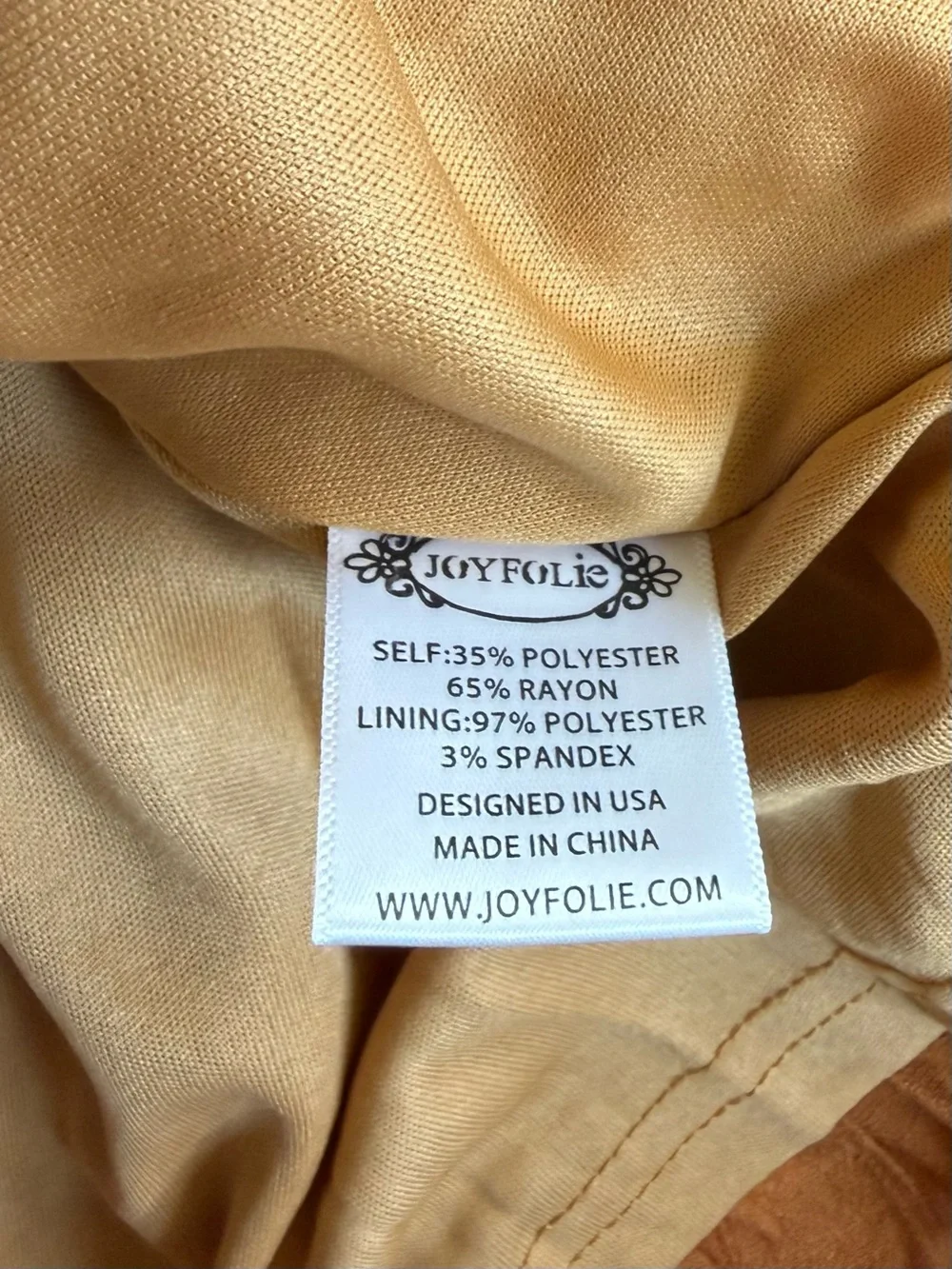 Joyfolie Girl Briley Dress in Spice size 5T 5 years NWT